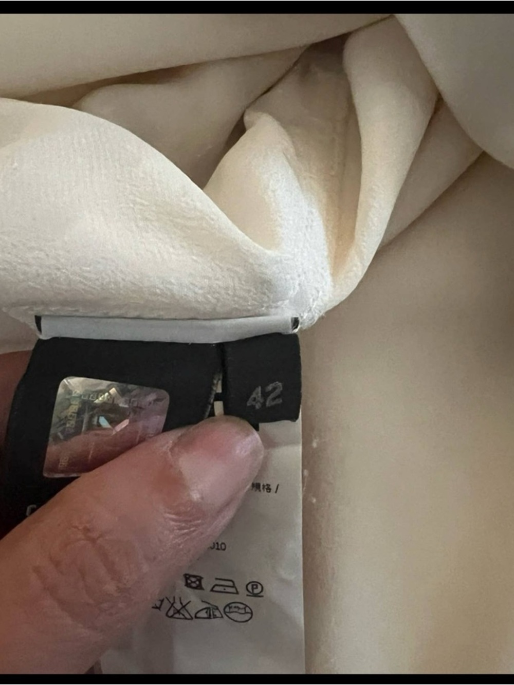 Fendi White Eyelet Panel-Front Tunic - Picture 10 of 12